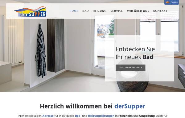 Vorschau von www.dersupper.de, Supper GmbH & Co KG