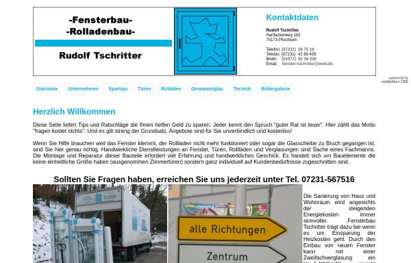 Vorschau von www.fensterbau-tschritter.de, Fensterbau Tschritter