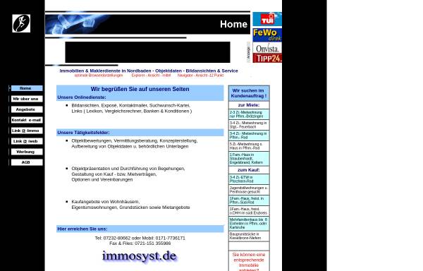 Vorschau von www.immosyst.de, George Kerpacs Vermittlungen