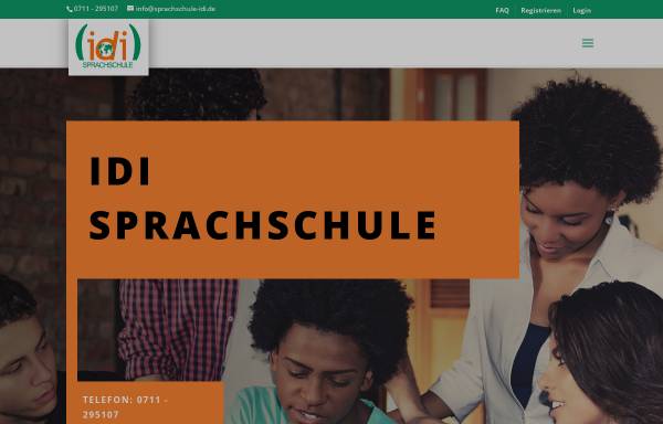 Vorschau von www.sprachschule-idi.de, IDI Sprachen- und Dolmetscher-Institut