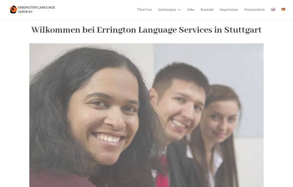 Vorschau von www.erringtonlanguageschool.de, Errington Language School