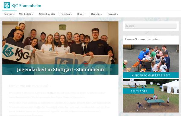 Vorschau von kjg-stammheim.com, Katholische Junge Gemeinde Stammheim (KJG)