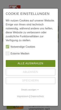 Vorschau der mobilen Webseite tb-untertuerkheim.de, TB Untertürkheim