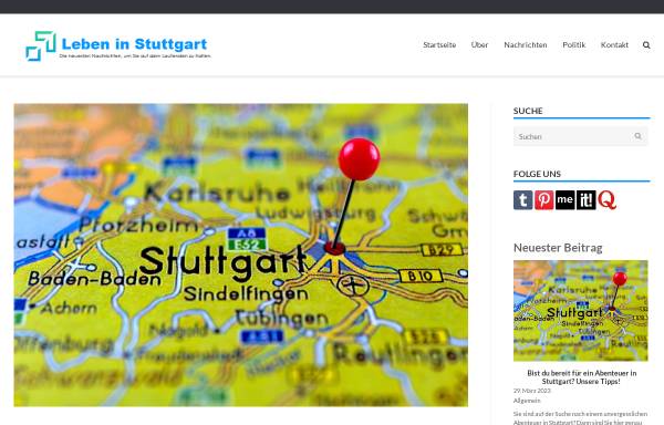 Vorschau von www.leben-in-stuttgart.de, Leben in Stuttgart - kein Stuttgart 21