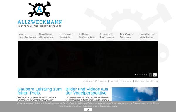 Vorschau von www.allzweckmann-stuttgart.de, Gregor Hyrenbach Haustechnische Dienstleistungen