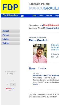 Vorschau der mobilen Webseite www.graulich.de, Graulich, Marco