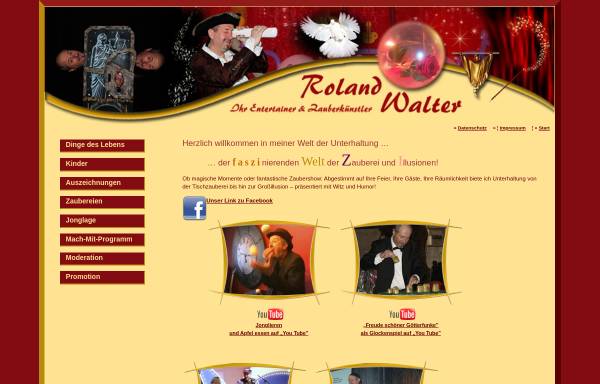 Roland Walter Entertainer und Zauberkünstler