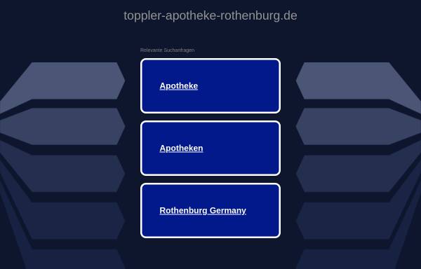 Vorschau von www.toppler-apotheke-rothenburg.de, Toppler-Apotheke