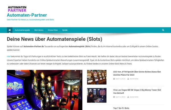 Vorschau von www.automaten-partner.de, Automaten Partner