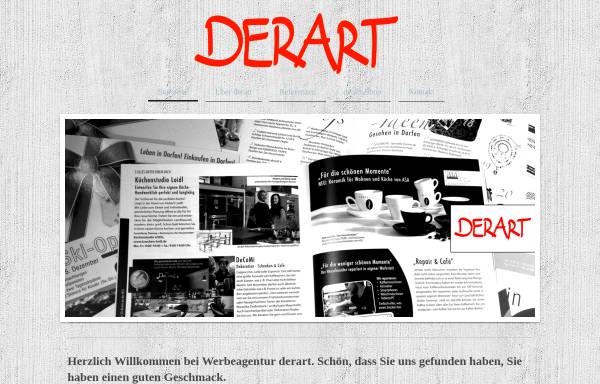 Vorschau von www.derart-werbeagentur.de, Werbeagentur derart - Svenja Tremmel