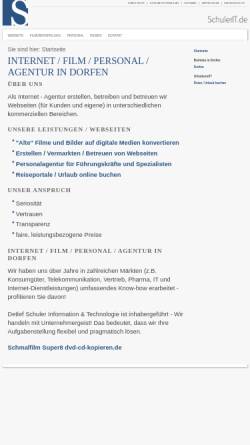 Vorschau der mobilen Webseite www.schulerit.de, Detlef Schuler - Information und Technologie