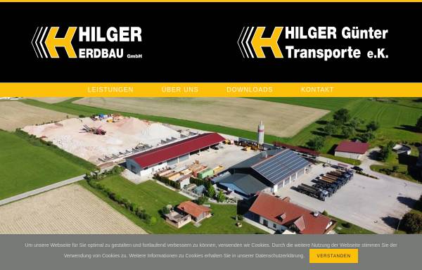 Vorschau von www.hilger-erdbau.de, Hilger Erdbau GmbH