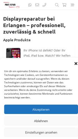 Vorschau der mobilen Webseite www.profi-repair.de, Profi-Repair