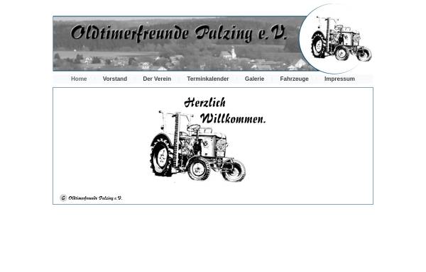 Vorschau von www.oldtimerfreunde-palzing.de, Oldtimerfreunde Palzing