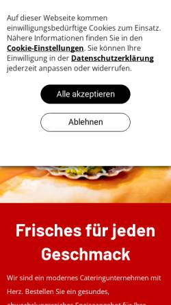 Vorschau der mobilen Webseite www.bassalig-catering.de, Bassalig Catering GmbH.