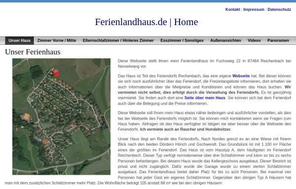 Vorschau von www.ferienlandhaus.de, Ferienhaus Leitenberger