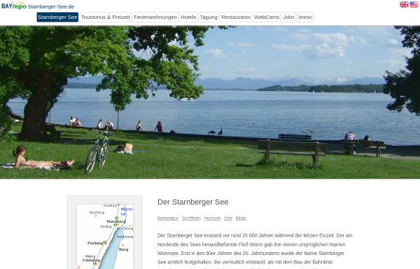 Vorschau von www.bayregio-starnberger-see.de, BAYregio Starnberger See