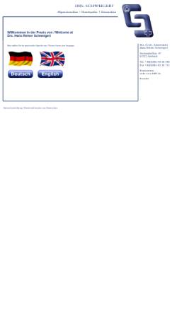 Vorschau der mobilen Webseite www.drs-schweigert-ansbach.de, Drs. Hans Reiner Schweigert