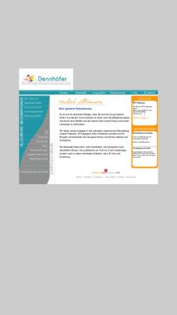 Vorschau der mobilen Webseite www.praxisdennhoefer.de, Gemeinschaftspraxis Dr. med. Dagmar Schuh-Dennhöfer & Dr. med. Karl Dennhöfer