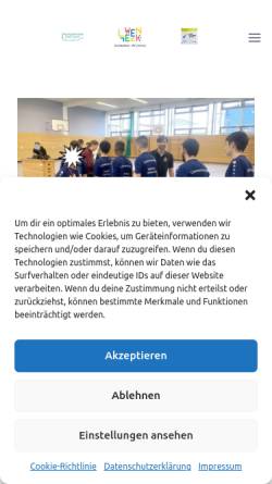 Vorschau der mobilen Webseite loeweneckschule.de, Löweneckschule