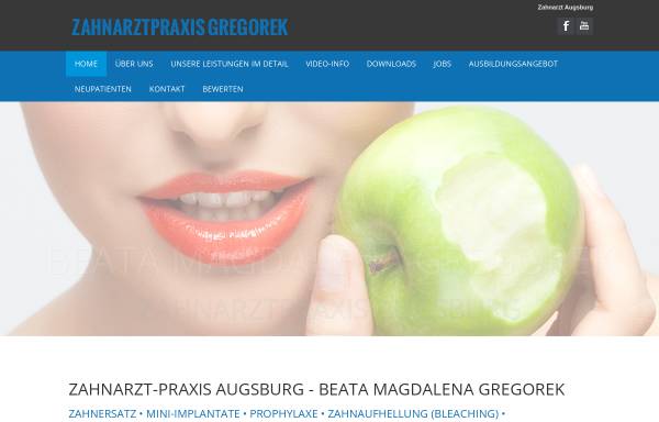Vorschau von www.gregorek.de, Beata Magdalena Gregorek