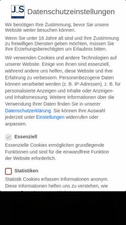 Vorschau der mobilen Webseite www.jus-kanzlei.de, JuS Rechtsanwälte, Schloms und Partner