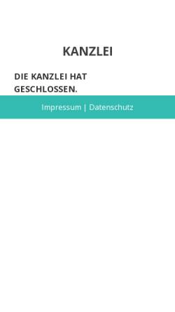 Vorschau der mobilen Webseite www.rechtsanwaelte-dorn.de, Dorn & Kollegen