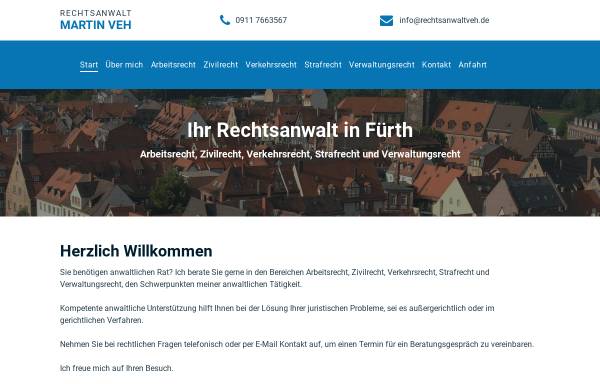Vorschau von www.rechtsanwalt-veh.de, Rechtsanwalt Martin Veh
