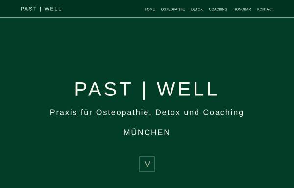 Vorschau von www.praxis-past.de, Praxis für Osteopathie, Naturheilverfahren