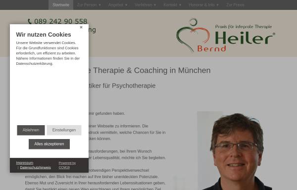 Vorschau von www.berndheiler.de, Bernd Heiler