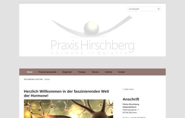 Vorschau von www.praxis-hormontherapie.de, Praxis Olivia Hirschberg