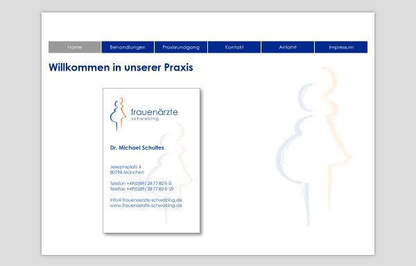 Vorschau von www.frauenaerzte-schwabing.de, Lorch, Dr. Rainer und Schultes, Dr. Michael