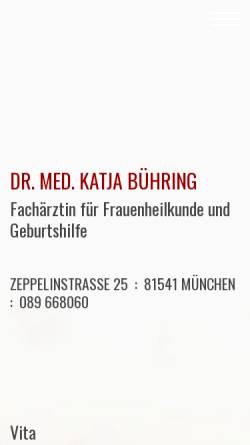 Bühring, Dr. med. Katja