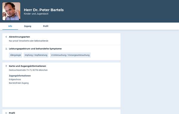 Dr. med. Peter Bartels