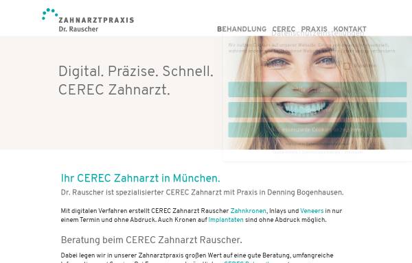 Vorschau von www.dr-otmar-rauscher.de, Dr. Ottmar Rauscher Zahnarzt