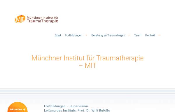 Vorschau von www.traumatherapie-institut.de, Münchner Institut für Traumatherapie und Trauma-Ambulanz