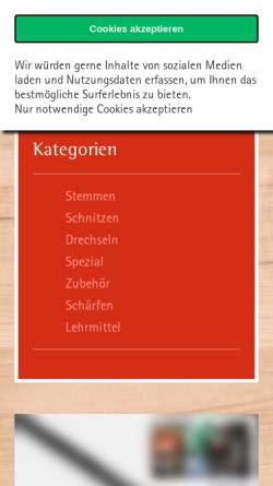 Vorschau der mobilen Webseite www.kirschen.de, Wilh. Schmitt & Comp. GmbH & Co. KG