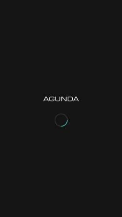 Vorschau der mobilen Webseite agunda.com, Agunda