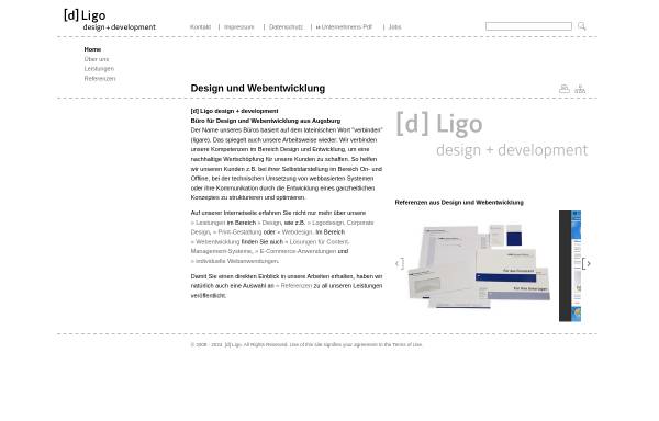 Vorschau von www.d-ligo.com, d-ligo Design und Development