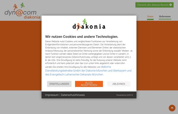 Vorschau von diakonia-dynatcom.de, Diakonia Dienstleistungsbetriebe GmbH