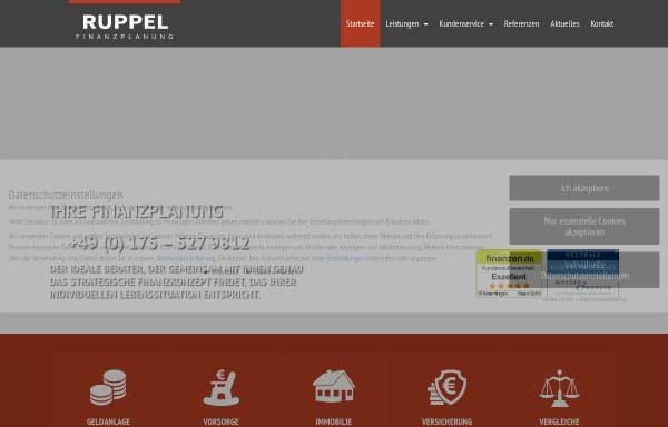 Vorschau von ruppel-finanzplanung.de, Ruppel Finanzplanung GmbH
