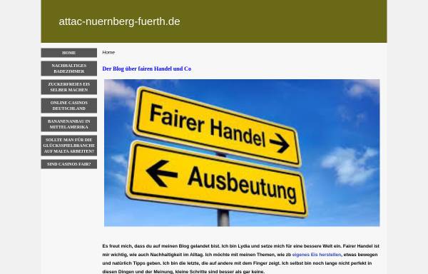 Vorschau von attac-nuernberg-fuerth.de, Attac Nürnberg/Fürth