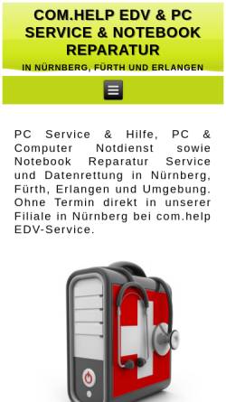 Vorschau der mobilen Webseite www.gruber-pcservice.de, PC Service Alen Gruber