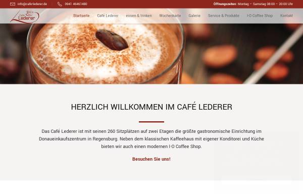 Café Lederer im Donaueinkaufszentrum