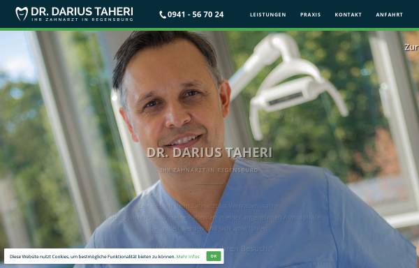 Vorschau von www.zahnarzt-regensburg.de, Dr. med. dent. Ludwig Aichner Oralchirurg