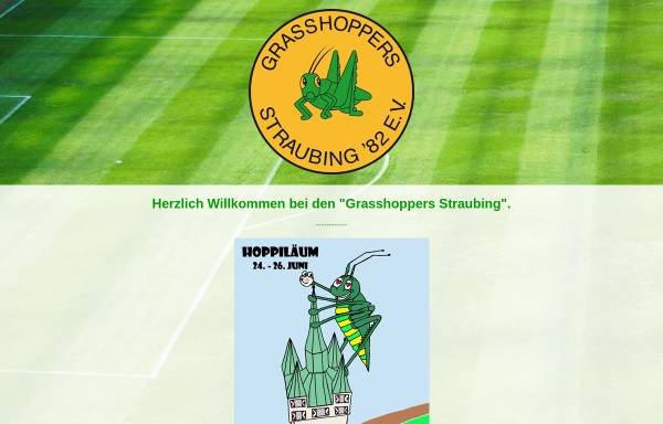 Vorschau von www.grasshoppers-straubing.de, Grasshoppers Straubing