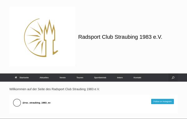 Vorschau von www.rc-straubing.de, Rad-Club Straubing e.V.