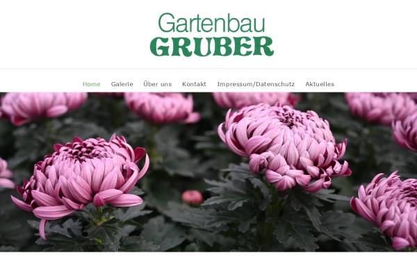 Vorschau von www.gartenbau-gruber.de, Gartenbau Gruber, Straubing