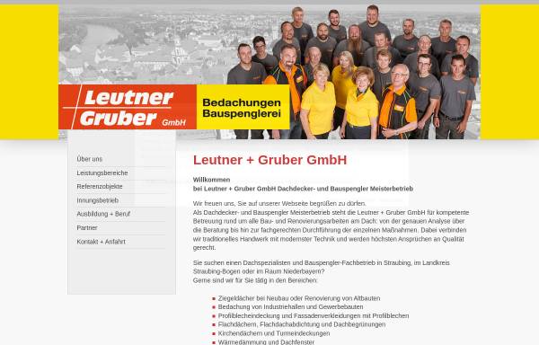 Vorschau von www.leutner-gruber.de, Leutner + Gruber GmbH