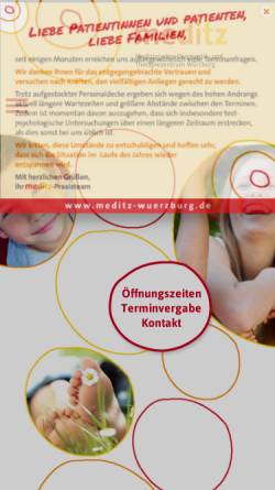 Vorschau der mobilen Webseite www.klein-kreienkamp-oehler.de, Praxis Dr. Oehler, Dr. Klein, Frau Kreienkamp